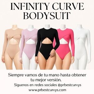 Infinity Curve Bodysuit in Multiple Colors